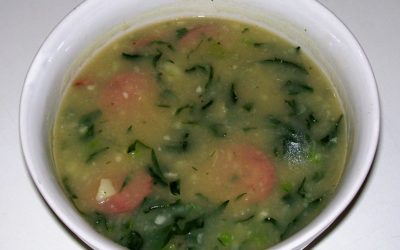 Caldo Verde (Portuguese Potato-Kale Soup)