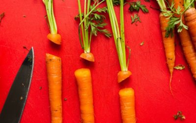 Roasted Carrots with Carrot-Top Pesto