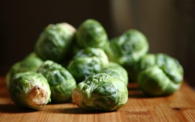 Brussels Sprout Salad with Warm Mustard Vinaigrette