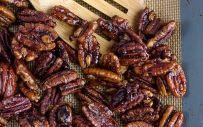 Sweet & Crunchy Cinnamon-Spiced Nuts