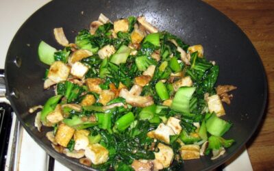 Stir Fry with Scallion-Ginger Sauce